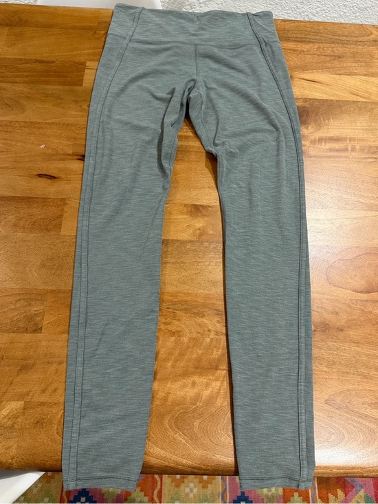 Athleta Pants - Athleta Elation Over the Heel Tight Women's Leggings in Sage Green Size Large